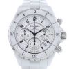 Chanel J12 Chronographe watch in white ceramic Circa  2000 - 00pp thumbnail