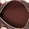 Louis Vuitton Nano Speedy handbag in brown monogram canvas and natural leather - Detail D4 thumbnail