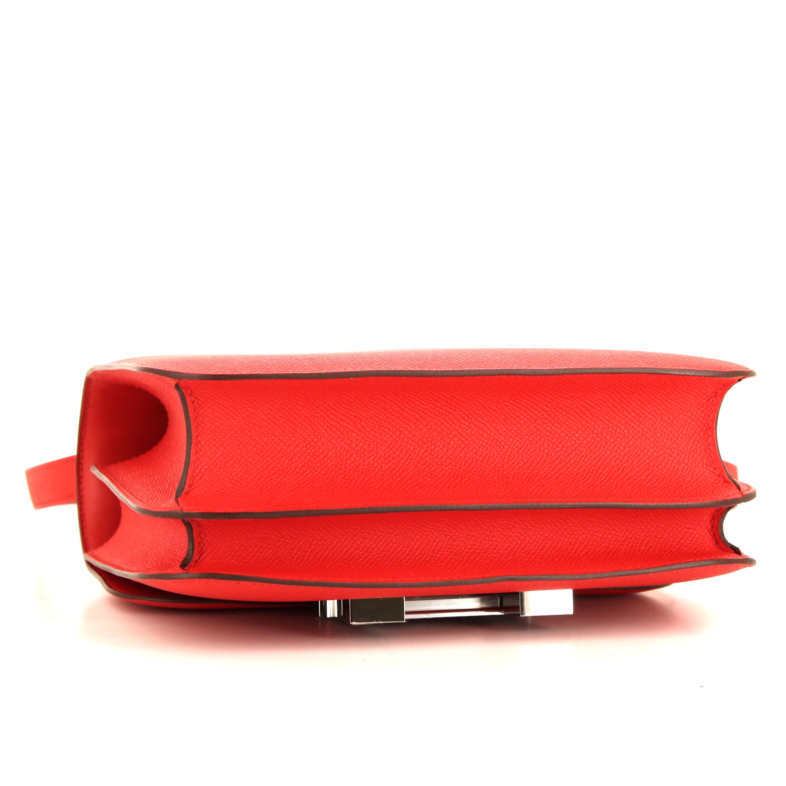 Borsa Hermes Constance in pelle Epsom rossa - Detail D5