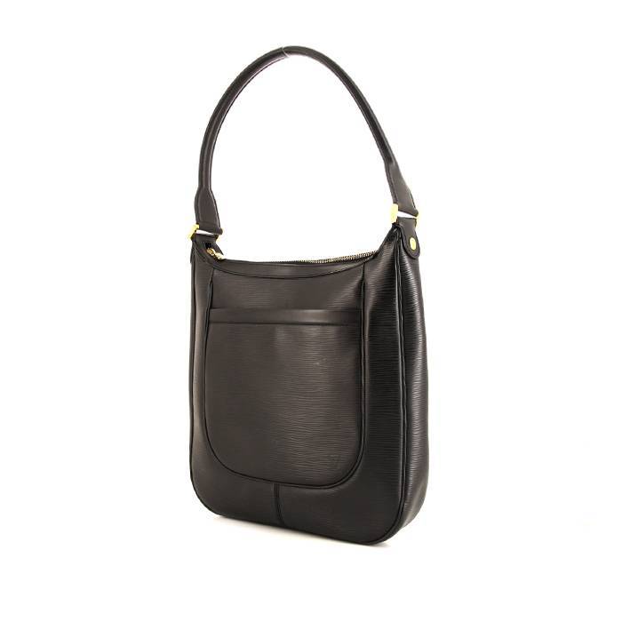 Sac à main Louis Vuitton en cuir épi noir