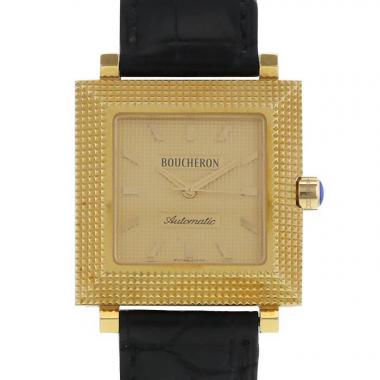 Reloj Boucheron Carrée de oro amarillo Circa  2003