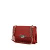 Chanel handbag in red quilted leather - 00pp thumbnail