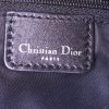 Bolso de mano Dior Vintage en lona Monogram negra y cuero negro - Detail D3 thumbnail