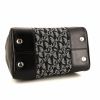 Dior Vintage handbag in black monogram canvas and black leather - Detail D4 thumbnail