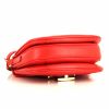 Tod's small model shoulder bag in red leather - Detail D4 thumbnail