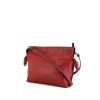 Loewe small model handbag in burgundy leather - 00pp thumbnail