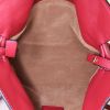 Loewe small model handbag in burgundy leather - Detail D2 thumbnail