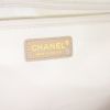 Chanel Petit Shopping handbag in beige canvas and beige leather - Detail D3 thumbnail
