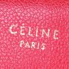 Céline Trio small model shoulder bag in red leather - Detail D3 thumbnail