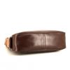 Bolso para llevar al hombro Hermès Tsako en cuero box marrón - Detail D4 thumbnail