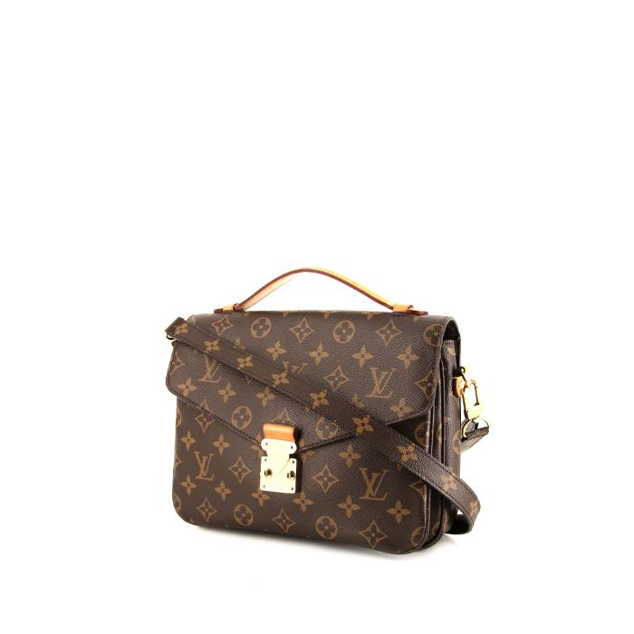 bolso bandolera louis vuitton metis en lona monogram marron y