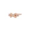 Chaumet Jeux de Liens ring in pink gold and diamonds - 00pp thumbnail