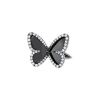 Sortija Messika Butterfly en oro negro y diamantes - 00pp thumbnail