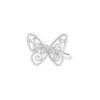 Sortija Messika Butterfly Arabesque modelo pequeño en oro blanco y diamantes - 00pp thumbnail