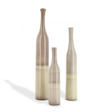 Jacques & Dani Ruelland (1926-2008 & 1933-2010), Three vases 'Bouteille' - circa 1960