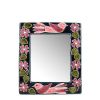 Mithé Espelt, "Polynesie" mirror in enamelled and embossed ceramic, from the 1985's - 00pp thumbnail