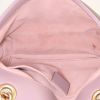 Borsa a tracolla Gucci GG Marmont mini in pelle trapuntata beige con decori geometrici - Detail D3 thumbnail