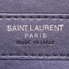 Sac bandoulière Saint Laurent Solférino en cuir noir - Detail D3 thumbnail