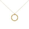 Mauboussin Le Premier Jour necklace in yellow gold and diamonds - 00pp thumbnail