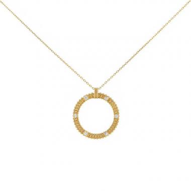 Collier Mauboussin Le Premier Jour en or jaune et diamants