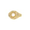 Anello De Beers Talisman in oro giallo,  diamanti e diamante grezzo - 00pp thumbnail