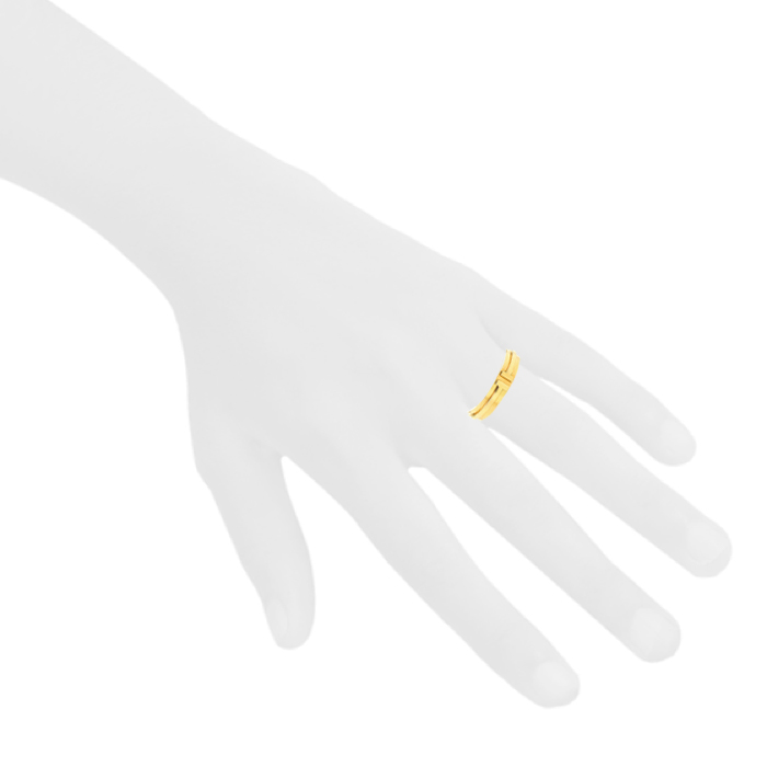 Bague Tiffany & Co Tiffany T en or jaune - Detail D1