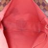 Louis Vuitton Messenger shoulder bag in brown damier canvas and brown leather - Detail D2 thumbnail