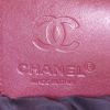 Chanel  Coco Cocoon bag worn on the shoulder or carried in the hand  in black quilted canvas  and black leather - Detail D3 thumbnail