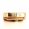 Celine C bag small model bag worn on the shoulder or carried in the hand in gold python - Detail D5 thumbnail
