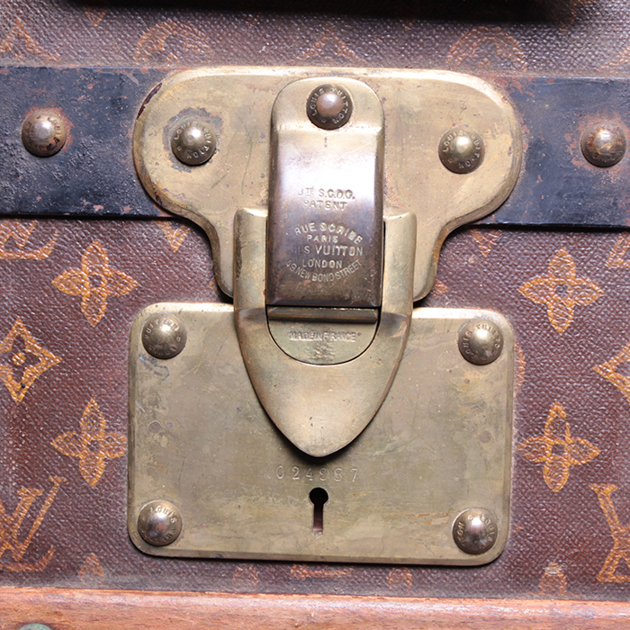 Bauletto Louis Vuitton in tela monogram e metallo - Detail D3