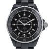 Chanel J12 Joaillerie watch in black ceramic Ref:  H 1626 Circa  2010 - 00pp thumbnail