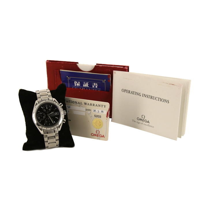 Montre Omega Speedmaster Date en acier Ref :  1750083 Vers  2014