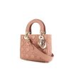 Dior My ABCDIOR handbag in powder pink leather cannage - 00pp thumbnail