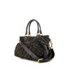 Louis Vuitton Neo Cabby handbag in black monogram denim canvas and black grained leather - 00pp thumbnail