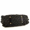 Bolso de mano Louis Vuitton Neo Cabby en lona denim Monogram negra y cuero granulado negro - Detail D5 thumbnail