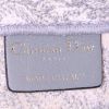 Shopping bag Dior Book Tote modello piccolo in tela grigia e bianca con motivo - Detail D3 thumbnail