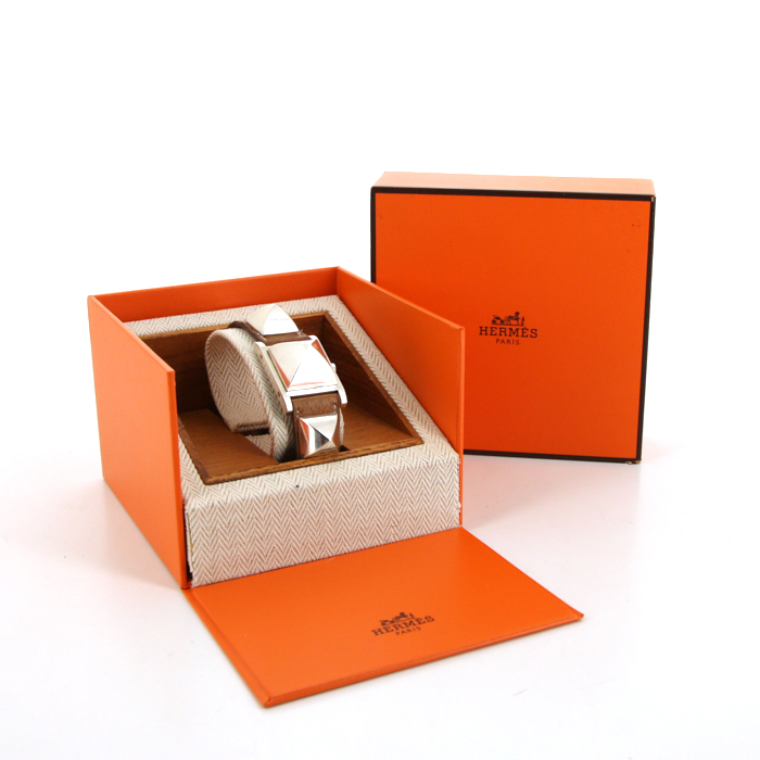 Reloj Hermes Médor de plata Circa  1990