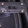 Bolsa de viaje Hermes Haut à Courroies - Travel Bag en cuero togo negro - Detail D4 thumbnail