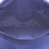 Chanel Boy shoulder bag in navy blue grained leather - Detail D3 thumbnail
