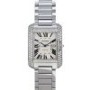Cartier Tank Anglaise watch in white gold Ref:  3510 Circa  2000 - 00pp thumbnail