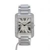 Cartier Tank Anglaise watch in white gold Ref:  3510 Circa  2000 - 360 thumbnail