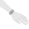 Cartier Tank Anglaise watch in white gold Ref:  3510 Circa  2000 - Detail D1 thumbnail