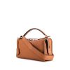 Fendi By the way shoulder bag in brown grained leather - 00pp thumbnail