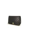 Chanel Mademoiselle Vintage handbag in black quilted leather - 00pp thumbnail