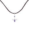 Chaumet Attrape Moi Si Tu M'Aimes pendant in white gold,  amethyst and sapphire and in diamonds - 00pp thumbnail