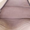 Chloé Nile small model handbag in beige, khaki, rust-coloured and brown multicolor suede and beige leather - Detail D3 thumbnail