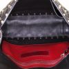 Bolso de mano Valentino Garavani Rockstud Spike en cuero acolchado negro - Detail D3 thumbnail