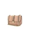 Valentino Rockstud Lock shoulder bag in powder pink leather - 00pp thumbnail