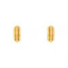 Van Cleef & Arpels 1970's earrings for non pierced ears in yellow gold and snakewood - Detail D1 thumbnail