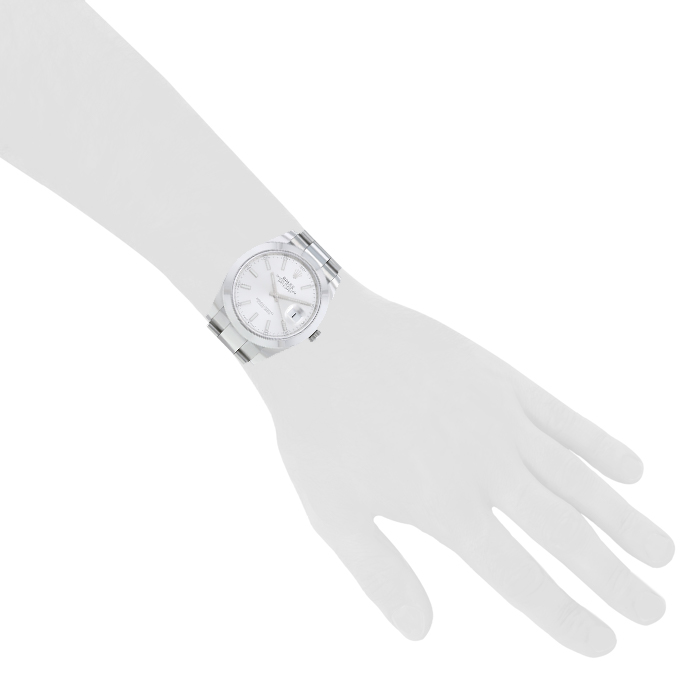 Orologio Rolex Datejust 41 in acciaio Ref :  126300 Circa  2020 - Detail D1